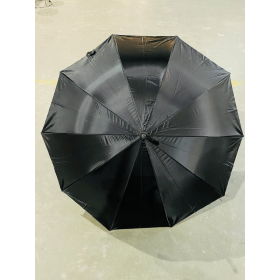 PARAGUAS 68 CM 10 VARILLAS NEGRO