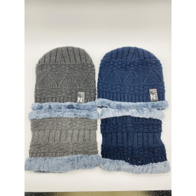 GORRO DE HOMBRE+CUELLO