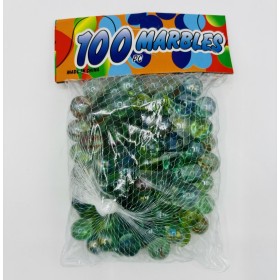 SET CANICAS DE CRISTAL * 100 PCS
