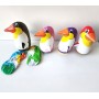 PINGüINO 22 CM, SET DE 5 PCS