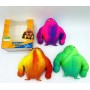 SQUISHY GORILA, SET DE 8 PCS