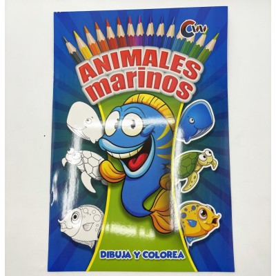 LAMINA PARA COLOREAR_SET DE 10 PCS
