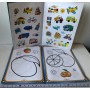 LAMINA PARA COLOREAR_SET DE 10 PCS