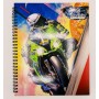 CUADERNO CON ESPIRAL, SET DE 6 PCS