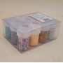SET ESCARCHA * 12 PCS