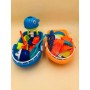 SET LANCHA DE PLAYA CON ACCESORIOS