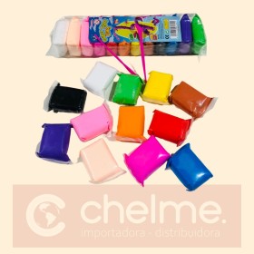 MASA MOLDEABLE 12 COLORES
