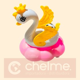 CISNE MUSICAL  CON LUZ LED
