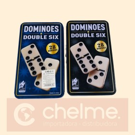 DOMINO CAJA METAL