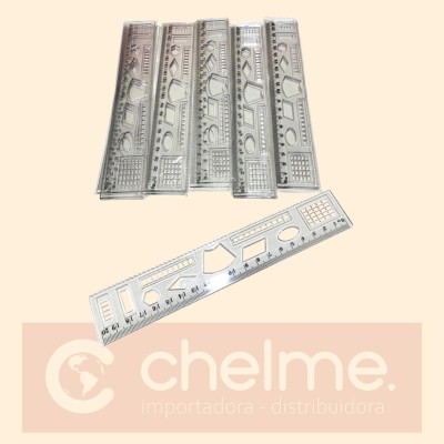 REGLAS PLASTICA 20*CM