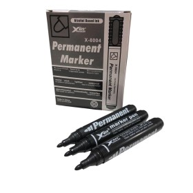 MARCADOR PERMANENTE REDONDO NEGRO