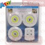 SET LINTERNA CON CONTROL REMOTO