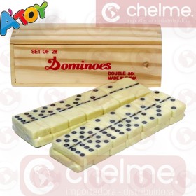 DOMINO CAJA MADERA