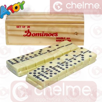 DOMINO CAJA MADERA