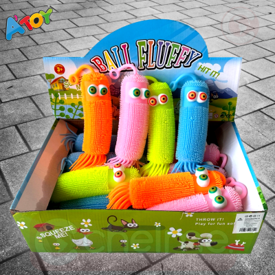 PELOTA CHASCONA MEDUSA, SET EN CAJITA DE 25 PCS